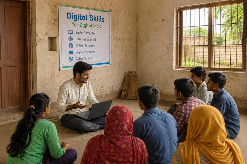 YSEF instructor teaching students