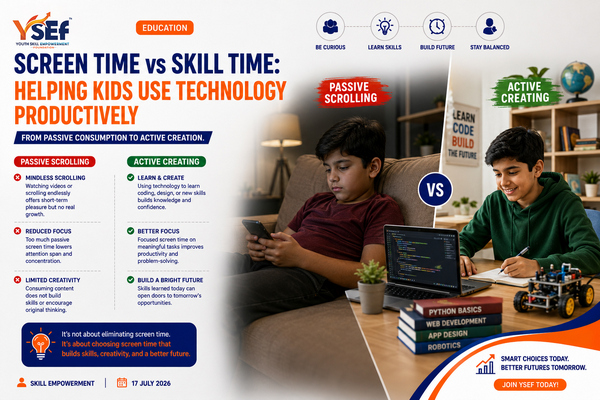 Screen Time vs Skill Time: Helping Kids Use Technology Productively