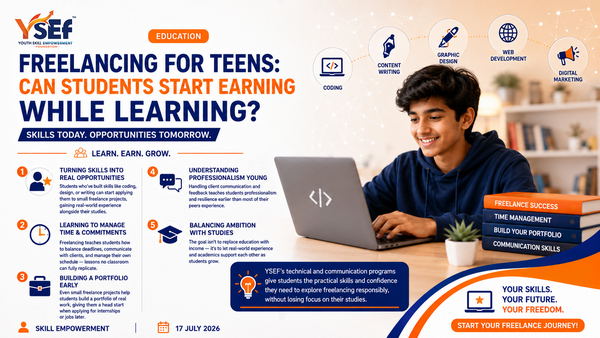 Freelancing for Teens: Can Students Start Earning While Learning?
