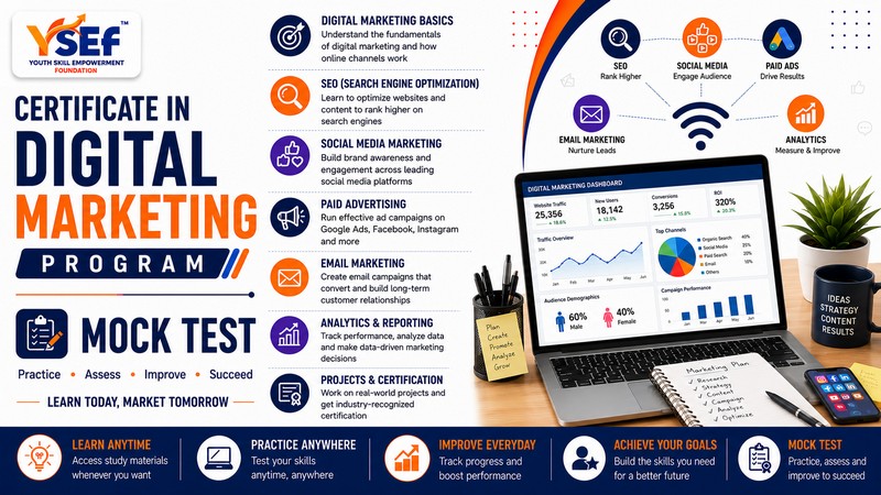 Certificate in Digital Marketing